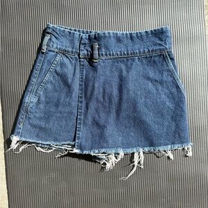 Zara Blue Denim Skirt